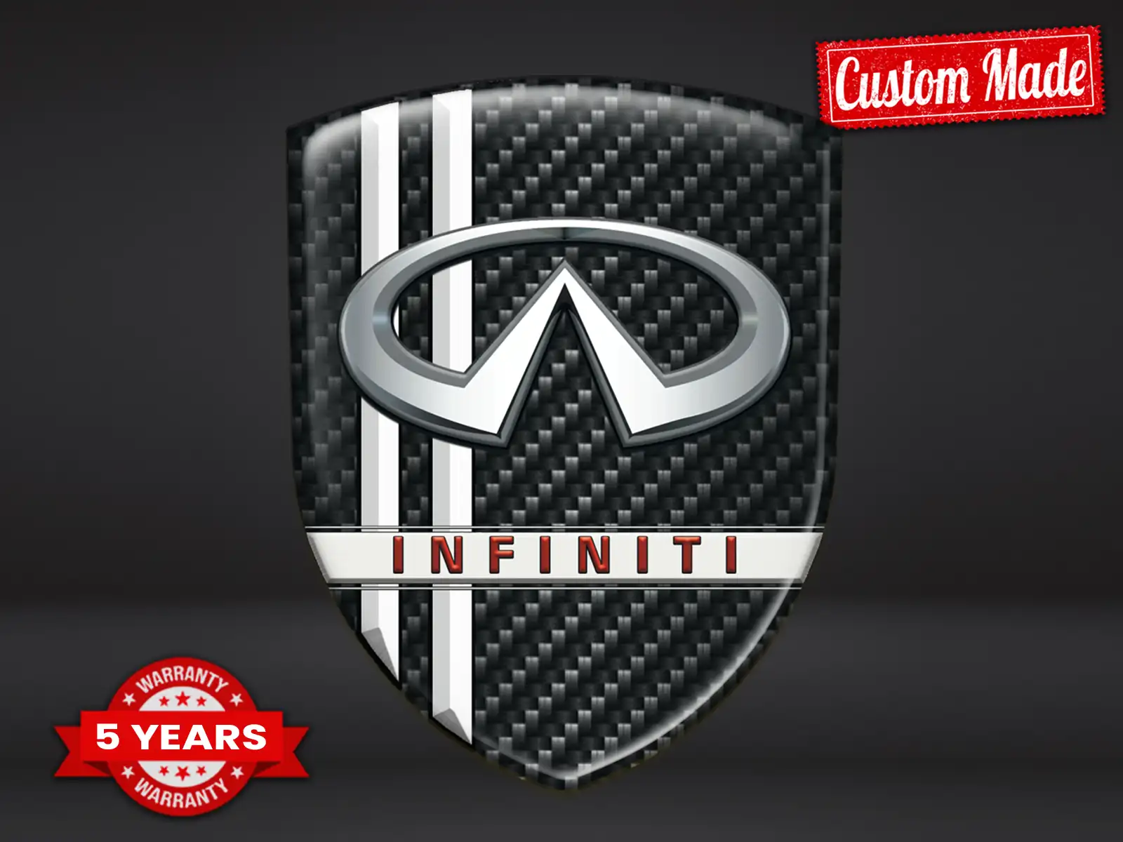 Infiniti Badge Auto Pro Max Durable Stylé Performance